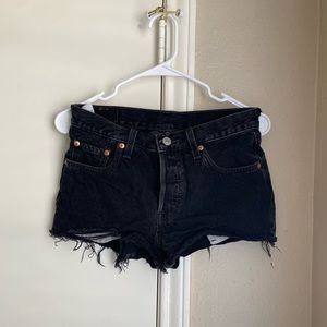 Black, 501 Levi’s Shorts